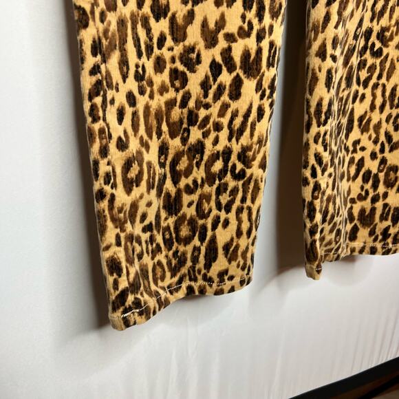 Chico's Leopard Print Corduroy Pants Size 2.5 / US 14 - Picture 8 of 8
